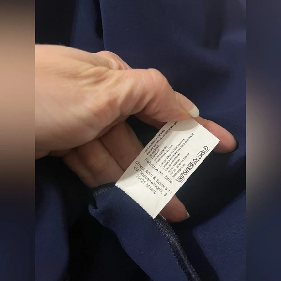 Chiara Boni Maylys Mock-Neck Long-Sleeve Illusion Gown - Picture 11 of 14